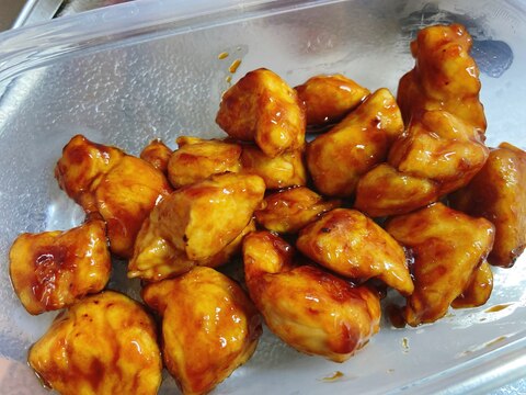 お弁当のおかずに!ささみの照り焼き